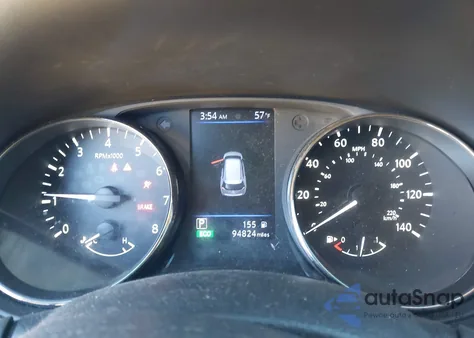 2018 Nissan Rogue Sv из США, поврежденный, VIN KNMAT2MT8JP611883